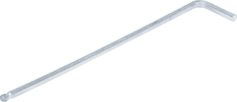 L-ključ, ekstra dolg, notranji šestrob / notranji šestrob s kroglasto glavo 4 mm