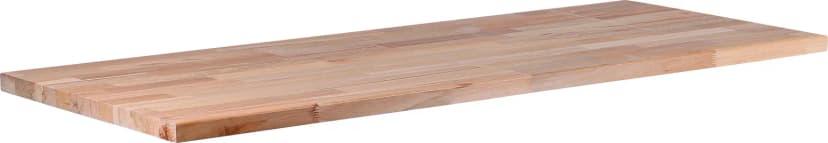 Delovna plošča iz masivnega lesa, 1300 x 550 x 30 mm