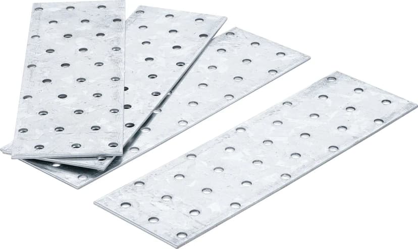 Set ploščatih jeklenih povezovalnikov, 200 x 60 x 2 mm, 4-delni