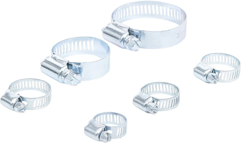 Set cevnih sponk, Ø 4 - 45 mm, 6-delni