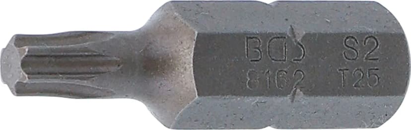 Bit, dolžina 30 mm, pogon 8 mm (5/16"), T-profil (za Torx) T25