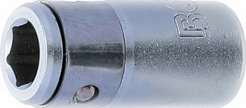 Adapter za bite s kroglico za zadrževanje, pogon 6.3 mm (1/4"), notranji šestrob 6.3 mm (1/4")