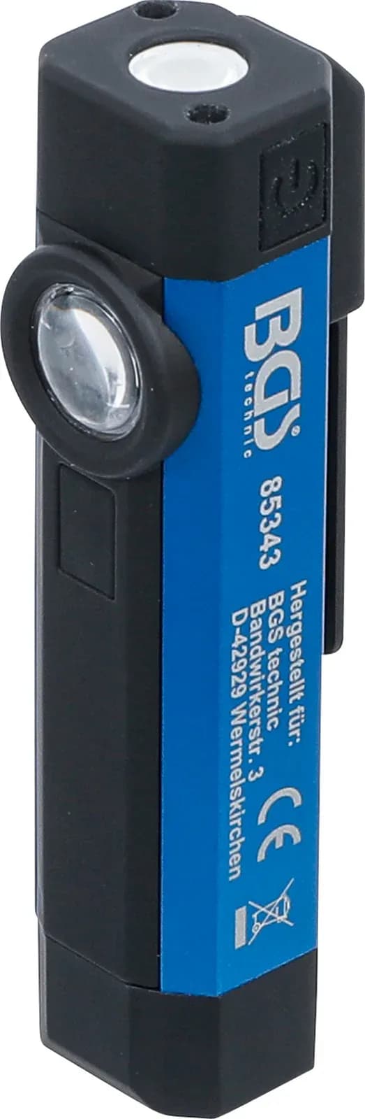 UV aluminijasta ročna svetilka, 2.5 W
