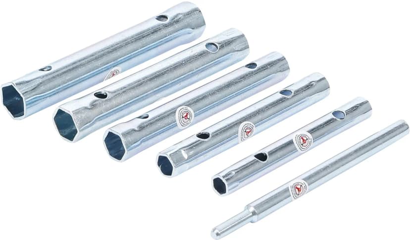 Set cevnih ključev, 8 x 9 - 16 x 17 mm, 6-delni