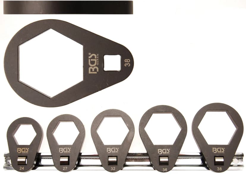 Set ključev za oljne filtre, 5-delni