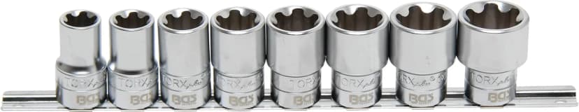 Set nasadnih ključev, T-profil Plus (za Torx Plus), pogon 12.5 mm (1/2"), 18EP - 32EP, 8-delni