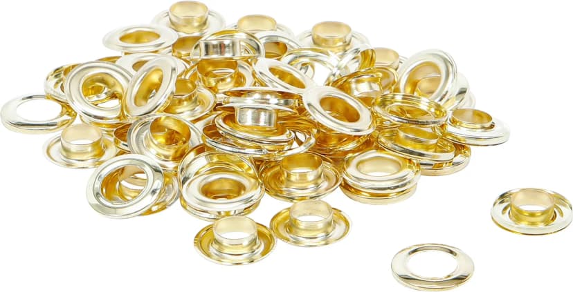 Set kovic z očesci, 12.5 x 21 mm, 40-delni