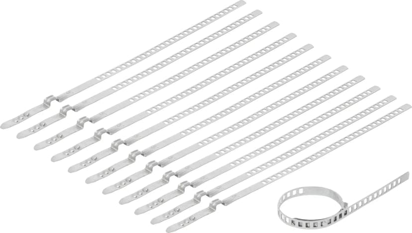 Set objemk za manšeto osi, 7 mm, 12-delni