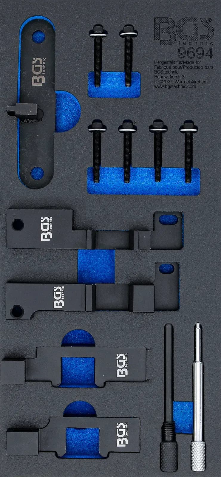Modul za predal 1/3: set orodja za nastavitev krmiljenja motorja, za Land Rover 3.6 TD V8