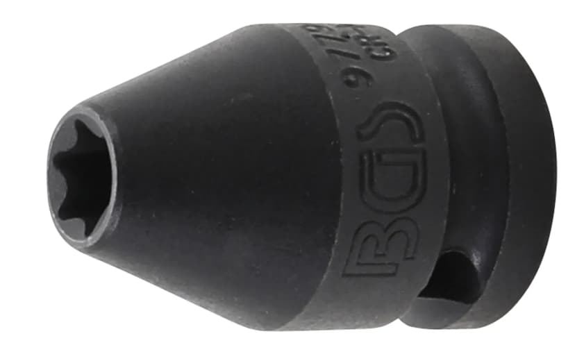Udarni nasadni ključ E-profil, pogon 12.5 mm (1/2"), E10