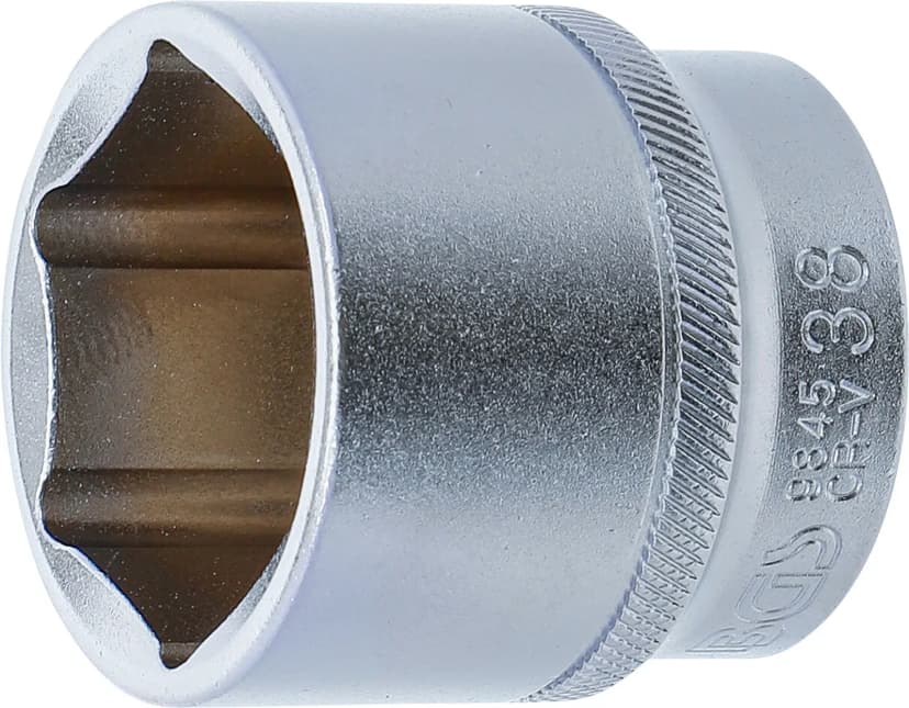 Nasadni ključ, šestrobi, pogon 12.5 mm (1/2"), 38 mm