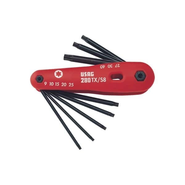 TORX ključi 8-delni set