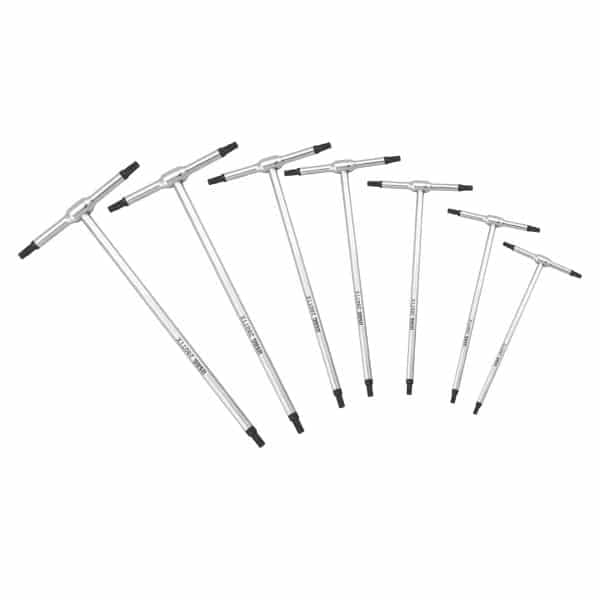 Set T-ročk TORX 7-delni T27-T60
