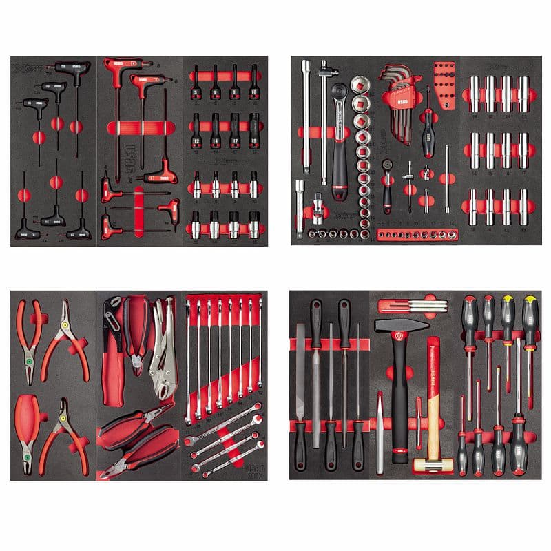Asortiment X-Grip MAINTENANCE s penastimi moduli USAG 495 MXG