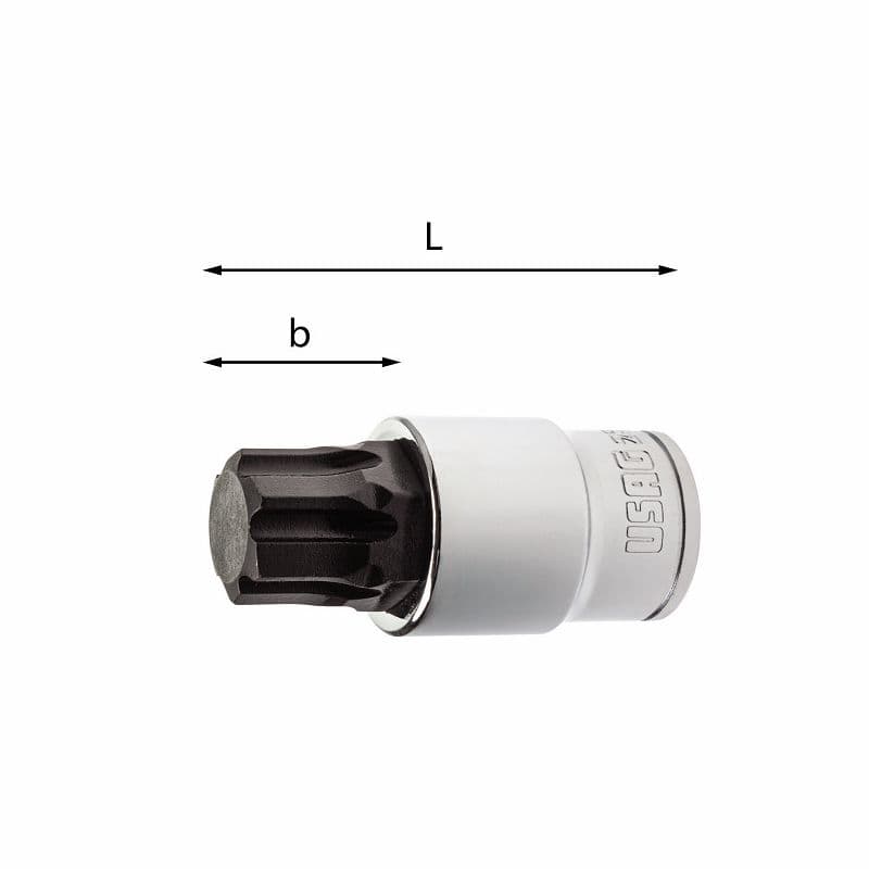 Nasadni nastavek X-Grip za imbus vijake USAG 234 1/2 X