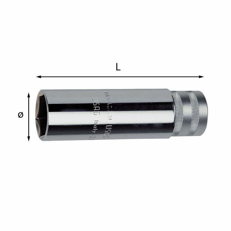 Nasadni ključ za svečke 1/2" USAG 279 N 1/2