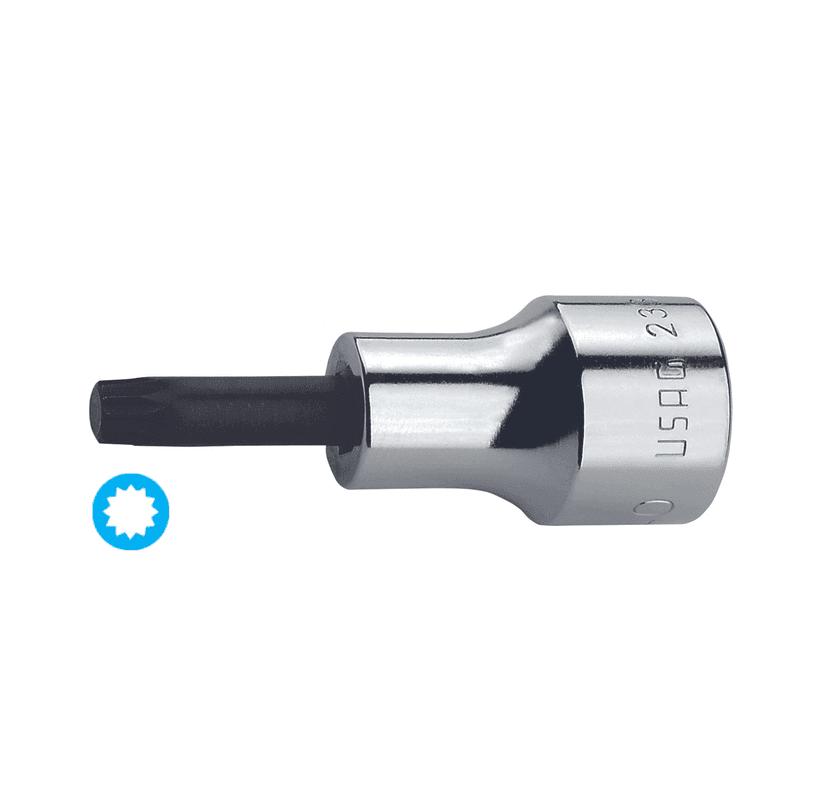 Nasadni bit TORX 1/2" 12-robi